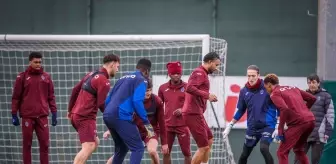 Trabzonspor, İstanbulspor maçının hazırlıklarını sürdürdü