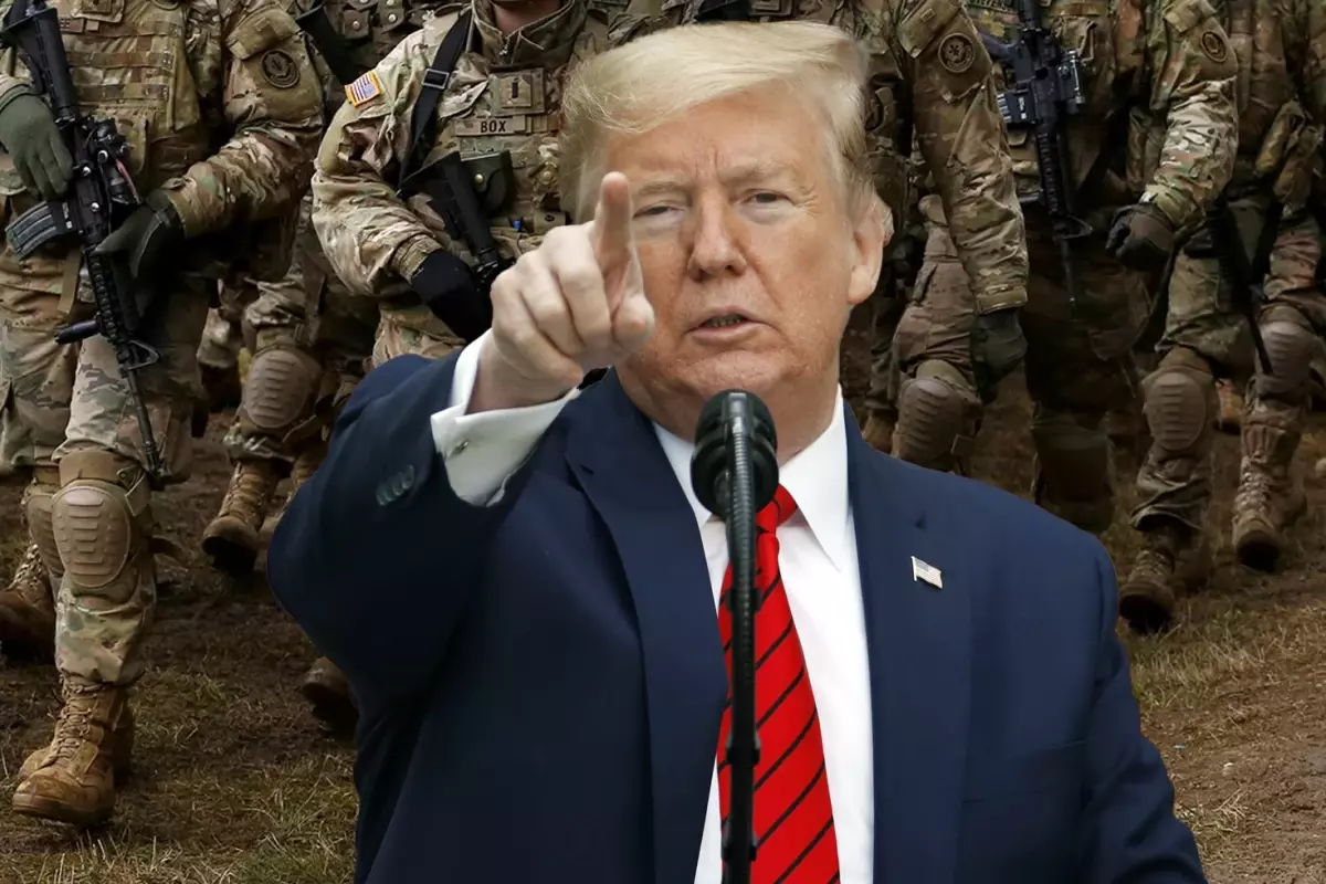 Trump'tan bir ilk! Ülkenin ilhak edilmesi için orduya talimat verdi