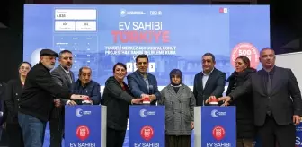 Tunceli'de Yüzyılın Konut Projesi ile yapılacak konutların hak sahipleri kurayla belirlendi