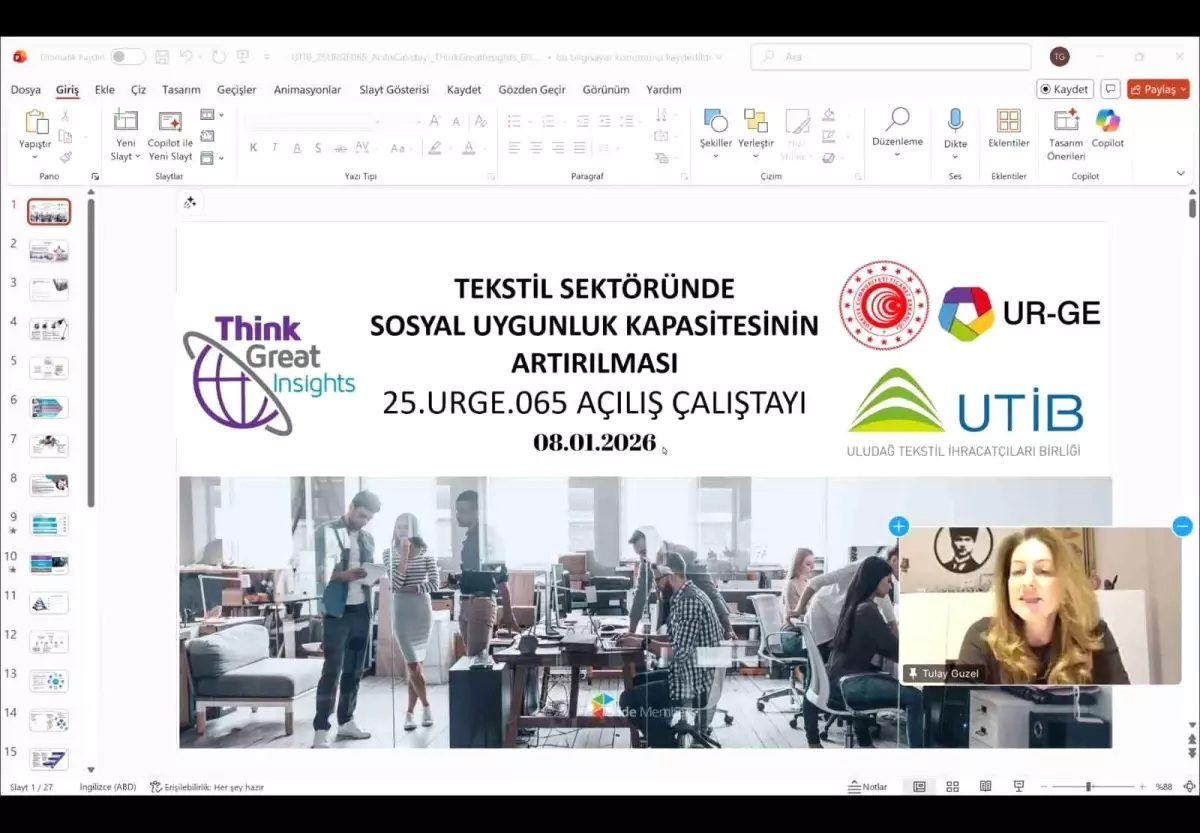 UTİB'den tekstilde sosyal uygunluk hamlesi