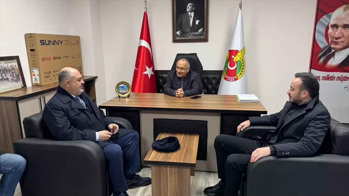 AK Parti Giresun İl Başkanı Yılmaz, GGD'yi ziyaret etti