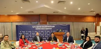 AK Parti Muğla İl Başkanı Güngör, gazetecilerle bir araya geldi