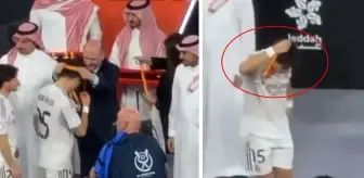 Arda Güler'den kupa törenine damga vuran hareket