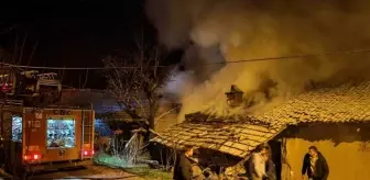 Bilecik'te tek katlı evde çıkan yangın söndürüldü