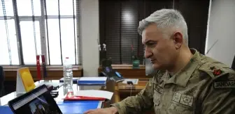 Bitlis İl Jandarma Komutanı Tuğgeneral Soyal, AA'nın 'Yılın Kareleri' oylamasına katıldı