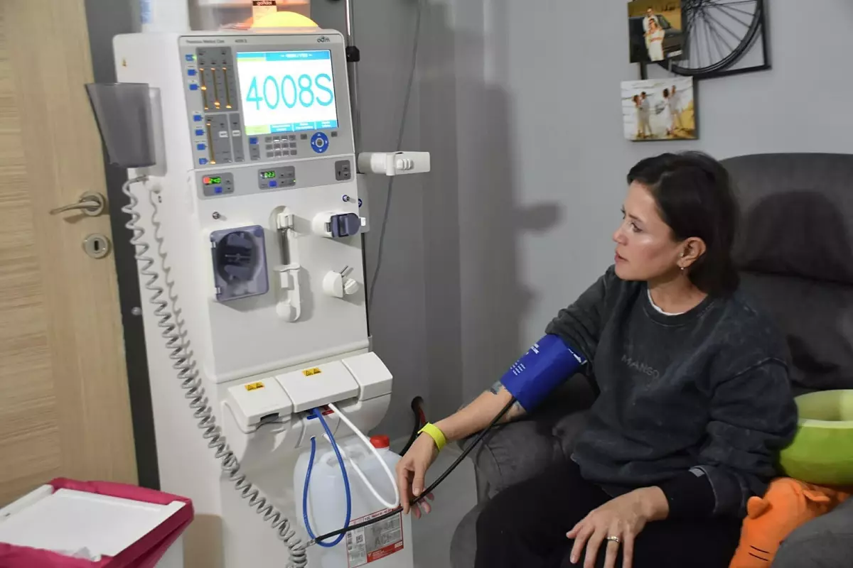 Diyaliz makinesi 30 yıldır hayatının bir parçası oldu