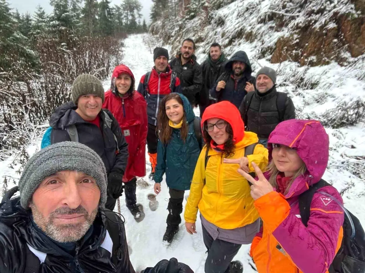 ESDAG üyeleri 30 kilometrelik zorlu orman parkurunu geride bıraktı