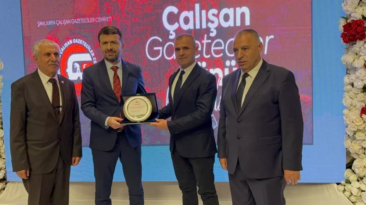 Güneydoğu Gazeteciler Federasyonu'ndan DHA muhabirine ödül