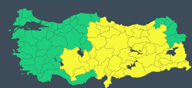 Ожидаемые осадки в Стамбуле начались! Новое предупреждение для 41 города
