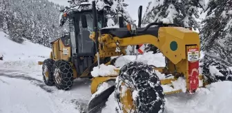 Kahramanmaraş'ta kar nedeniyle 137 mahalleye ulaşım sağlanamıyor