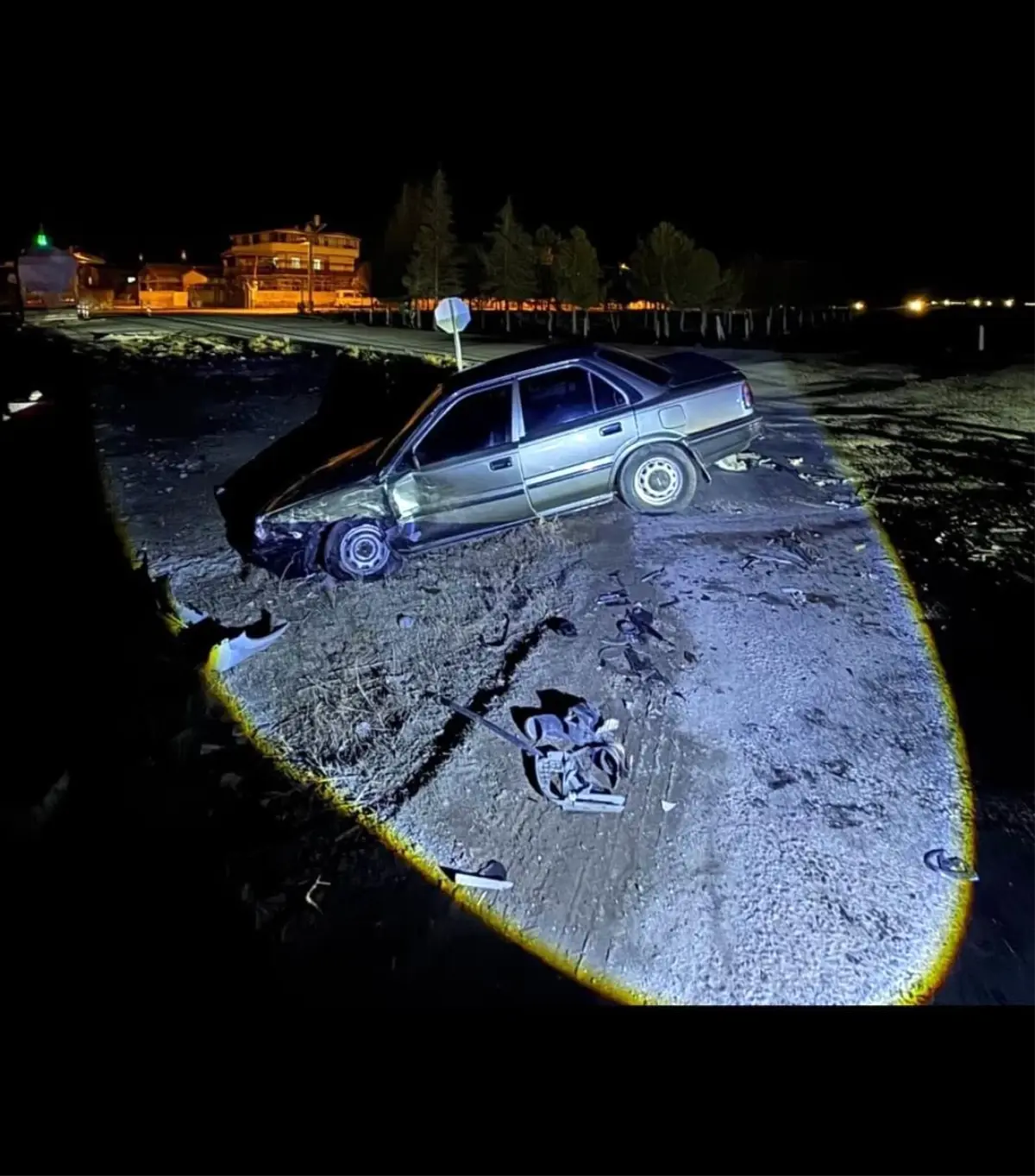 Karapınar'da otomobiller çarpıştı: 2 yaralı