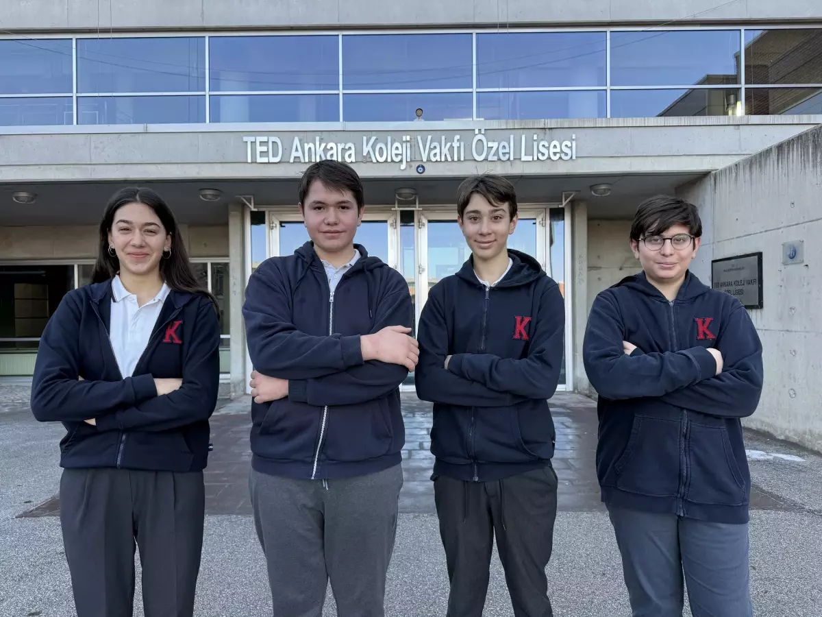 TED Ankara Koleji Öğrencileri Uluslararası Kodlama ve STEM Olimpiyatları'nda Dünya'da İlk 10'a Girdi