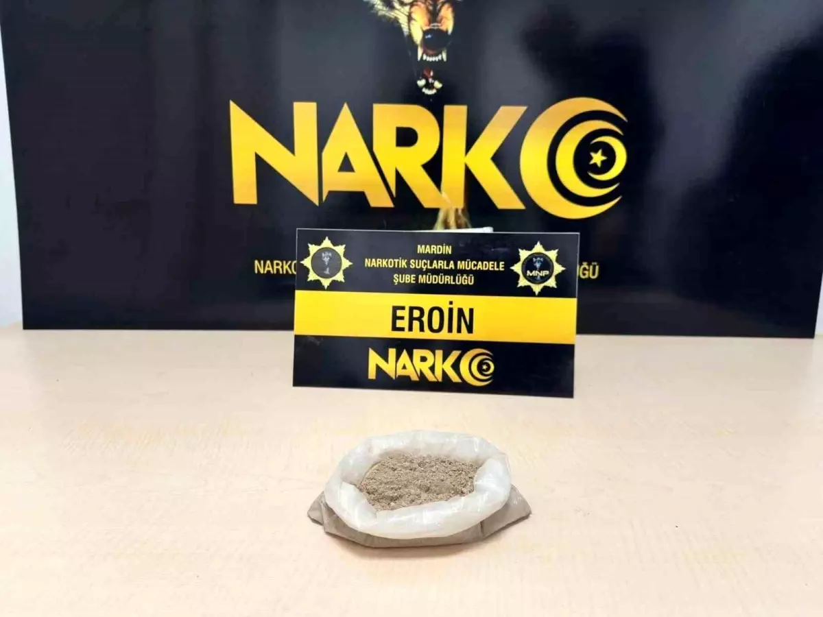 Mardin'de düzenlenen uyuşturucu operasyonunda 4 şüpheli yakalandı