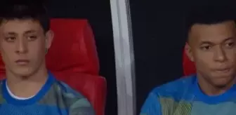 Mbappe ve Arda Güler'in yedek kulübesindeki halleri olay oldu