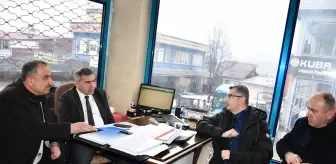 MHP İl Başkanı Mucur, Karma OSB yönetimi ile toplantı yaptı