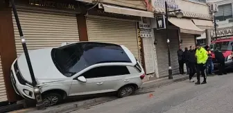 Nusaybin'de SUV tipi aracın karıştığı kazada 1 kişi yaralandı