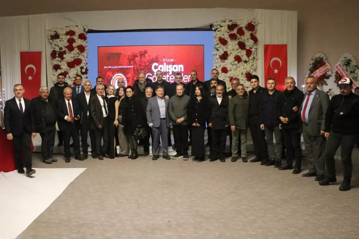 Şanlıurfa'da 10 Ocak Çalışan Gazeteciler Günü Coşkuyla Kutlandı