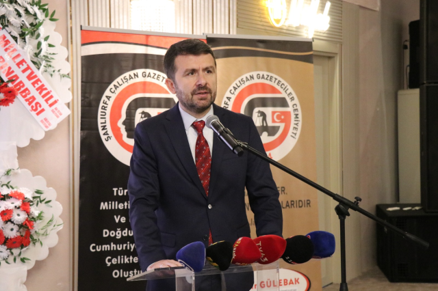 Şanlıurfa'da 10 Ocak Çalışan Gazeteciler Günü Coşkuyla Kutlandı Şanlıurfa'da 10 Ocak Çalışan Gazeteciler Günü Coşkuyla Kutlandı