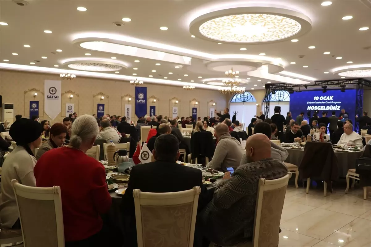 SATSO Başkanı Altuğ, basın mensuplarıyla buluştu