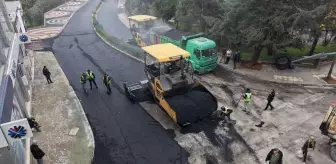 Trabzon Büyükşehir Belediyesi cadde yenileme çalışmalarını sürdürüyor