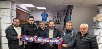 Trabzonspor eski yöneticisi Güven, Artvin Trabzonspor Taraftarlar Derneği yönetimiyle bir araya geldi