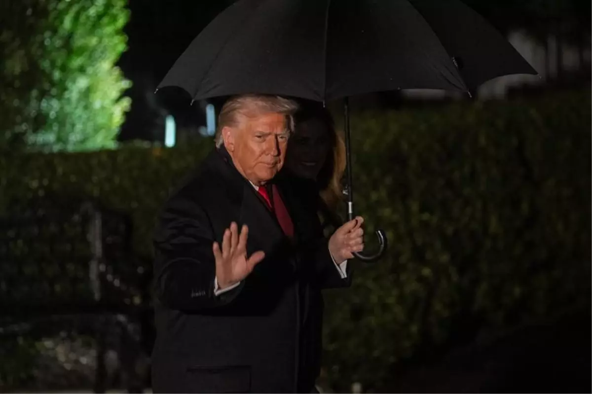 Trump'ın konvoyu 'şüpheli nesne' nedeniyle güzergah değiştirdi