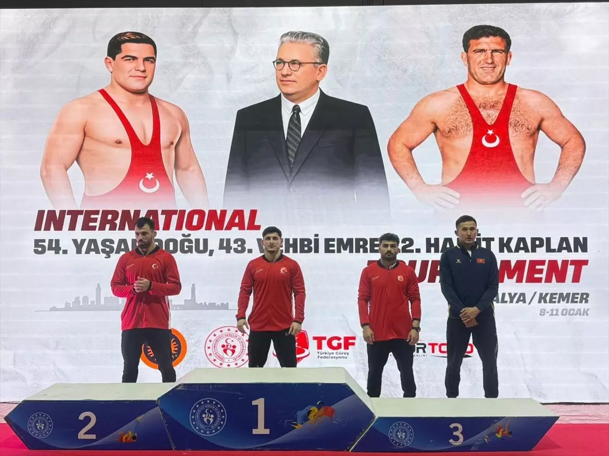 Uluslararası Yaşar Doğu, Vehbi Emre ve Hamit Kaplan Güreş Turnuvası sona erdi