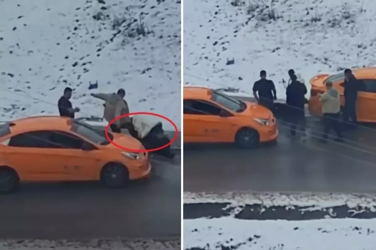 Yolun ortasında acımadan vurdular! İşte dehşet anları