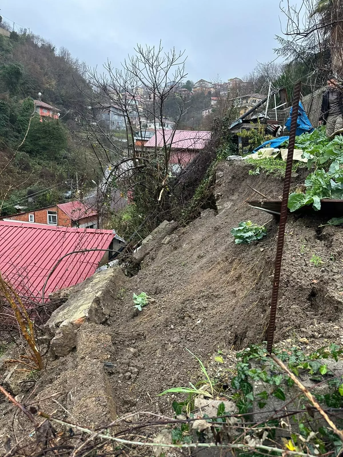 Zonguldak'ta Heyelan Alarmı: İki Ev Tahliye Edildi
