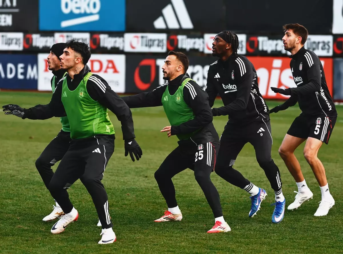Beşiktaş, Ankara Keçiörengücü maçı hazırlıklarını sürdürdü