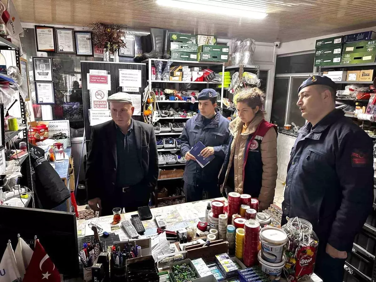 Bozdoğan'da gübre ve tüp bayilerine patlayıcı denetimi