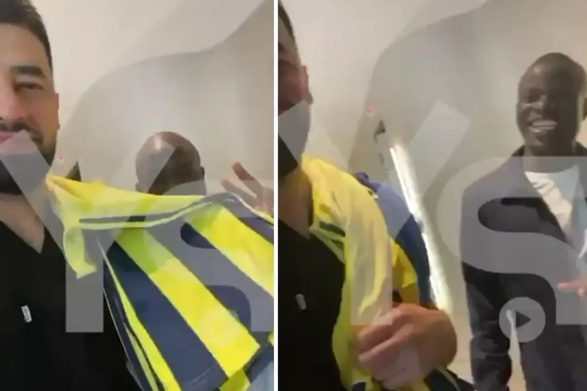 Fener taraftarını sevindiren görüntü! 'Transfer bitti' yorumları yapılıyor