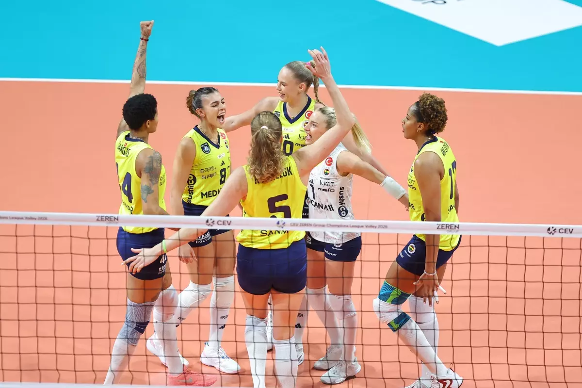 Fenerbahçe Medicana, Igor Gorgonzola Novara'yı mağlup etti