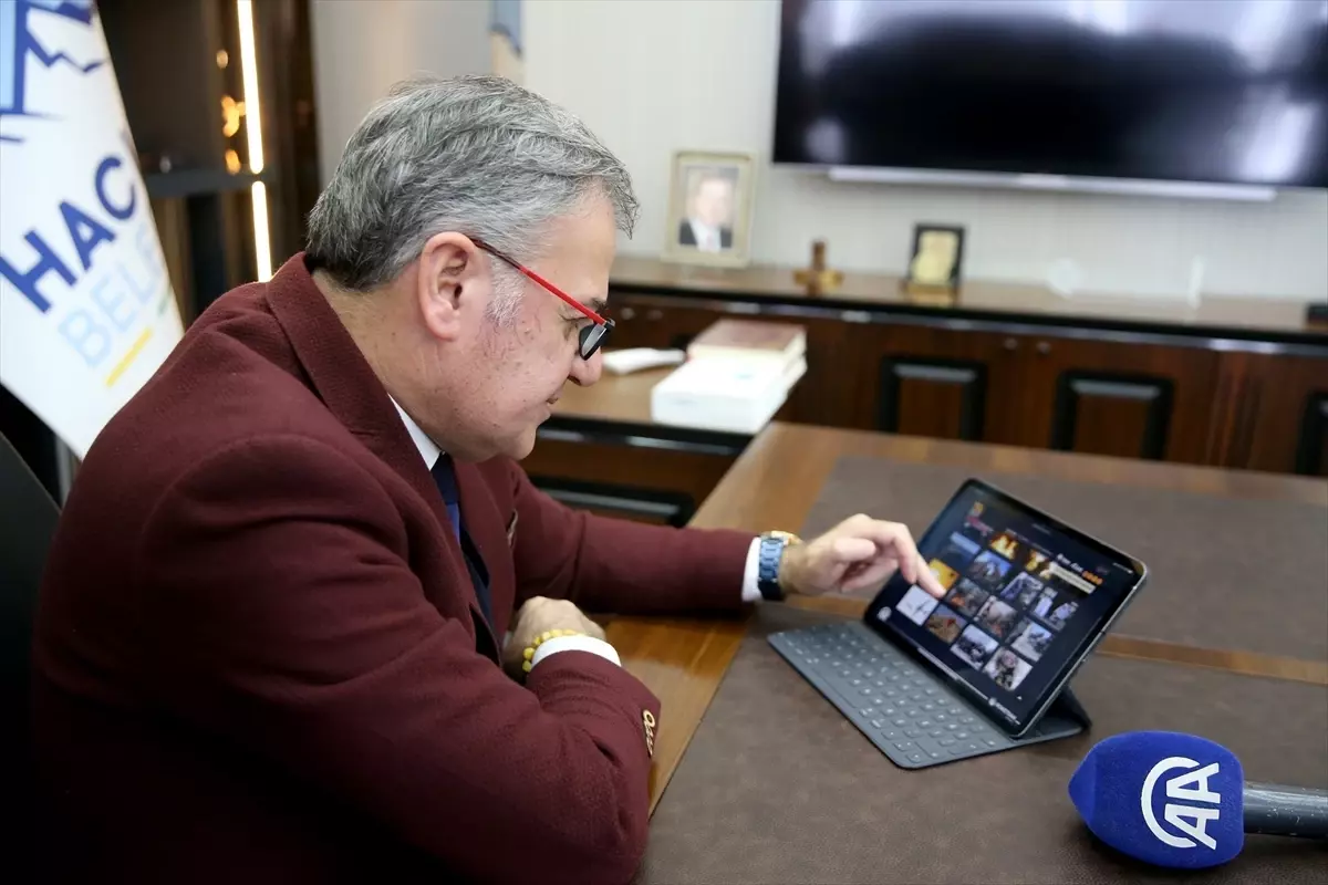 Hacılar Belediye Başkanı Özdoğan, AA'nın "Yılın Kareleri" oylamasına katıldı