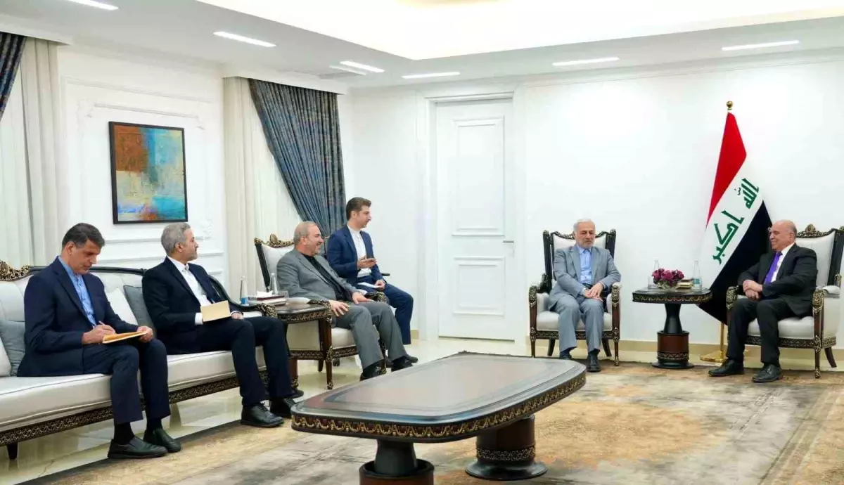 Irak Dışişleri Bakanı Hüseyin, İran Dışişleri Bakan Yardımcısı Celalzade ile görüştü