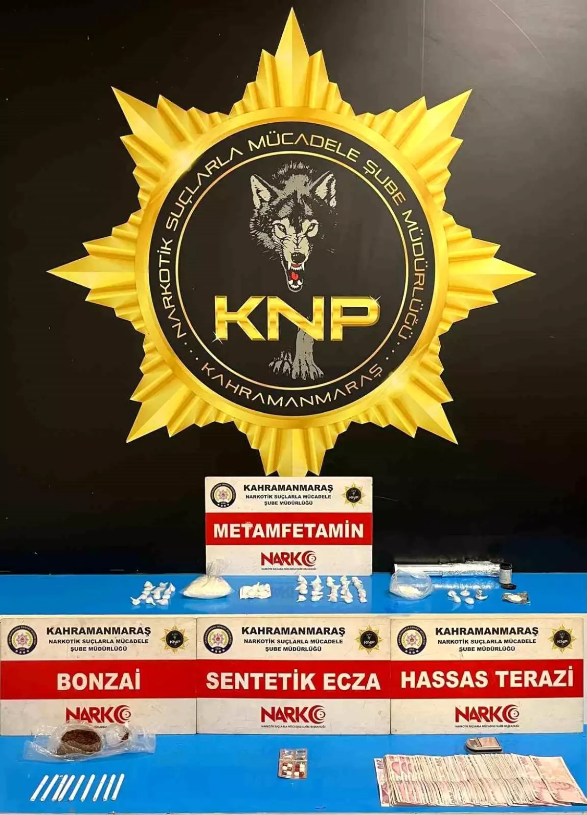 Kahramanmaraş'ta uyuşturucu operasyonları: 4 tutuklama