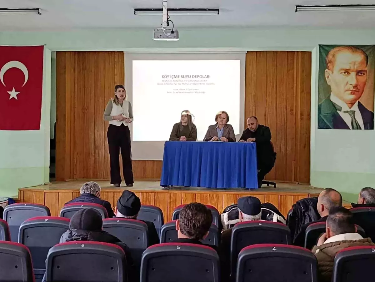 Köylerin su geleceği masaya yatırıldı