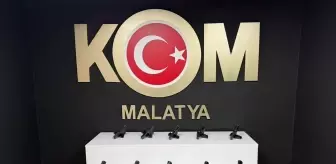 Malatya'da 13 ruhsatsız silah ele geçirildi