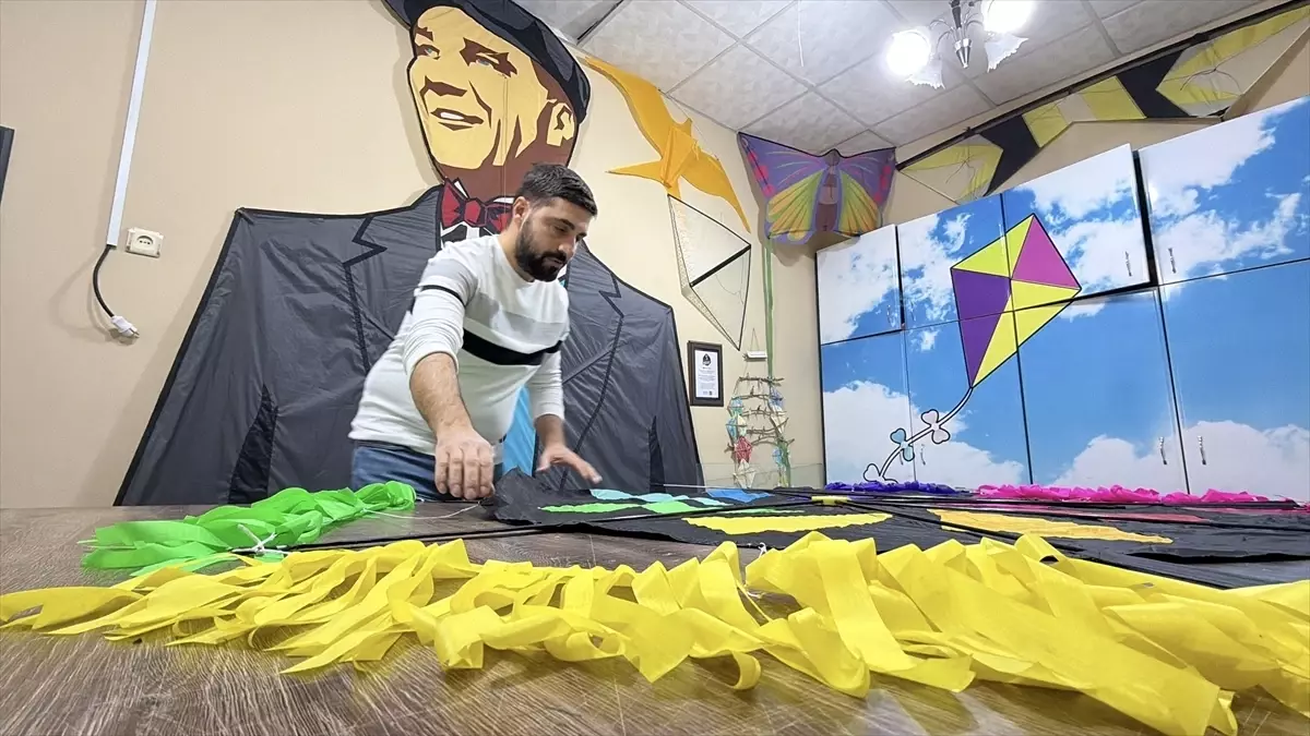 Mardinli uçurtma ustası Zahit Mungan, Katar'daki festivale katılacak