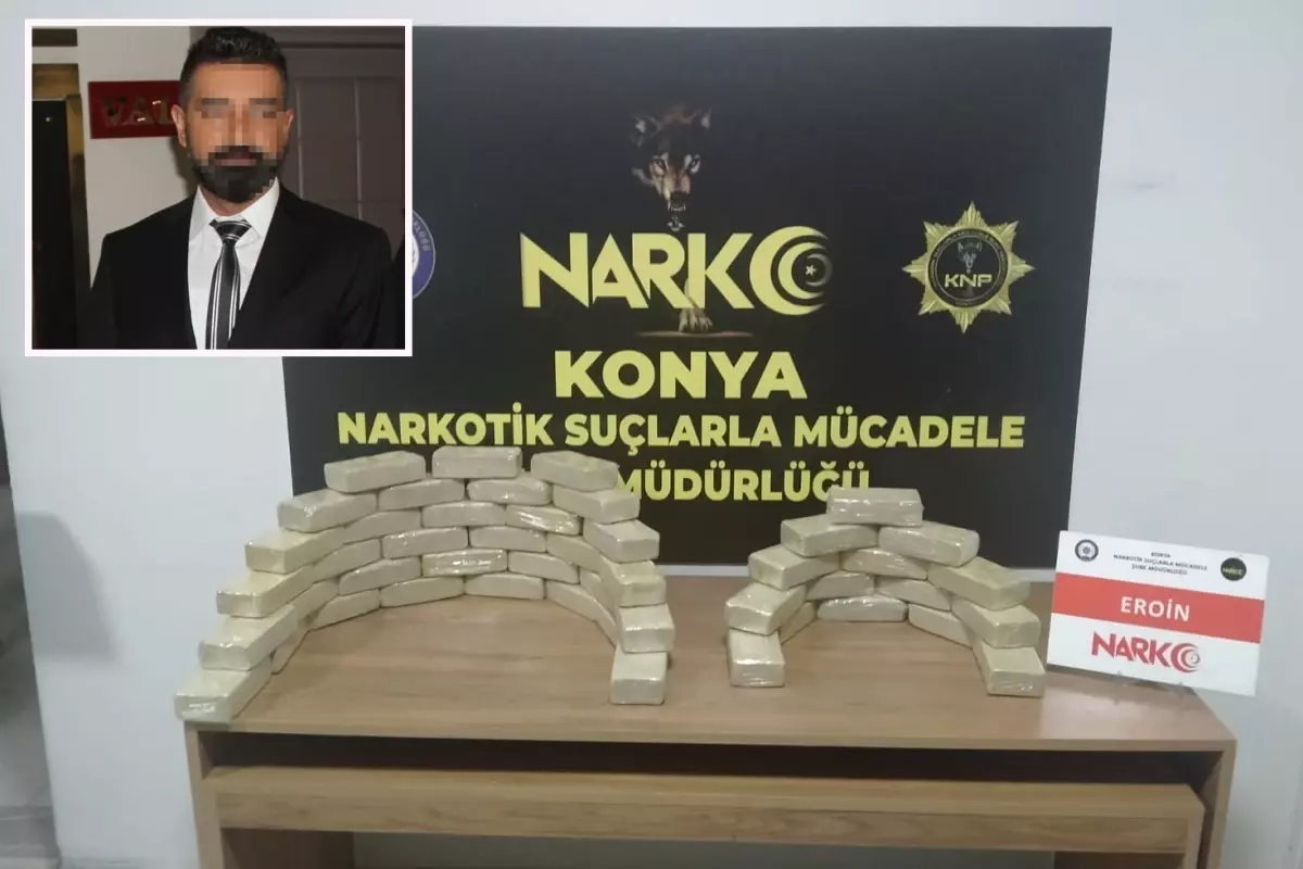 Ödüllü narkotik polisi eroin sevkiyatından 26 yıl hapis aldı