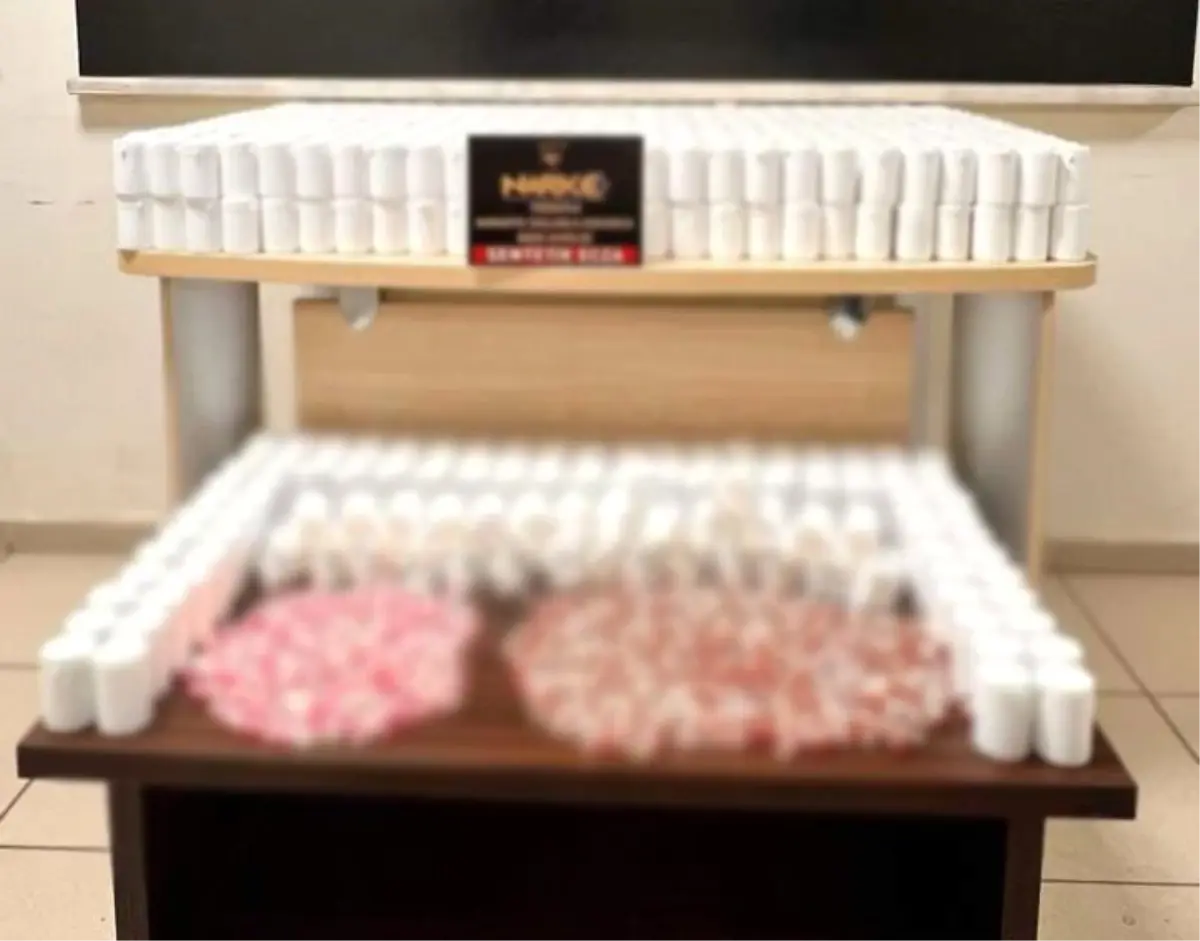 Turgutlu'da 56 bin 336 sentetik hap ele geçirildi