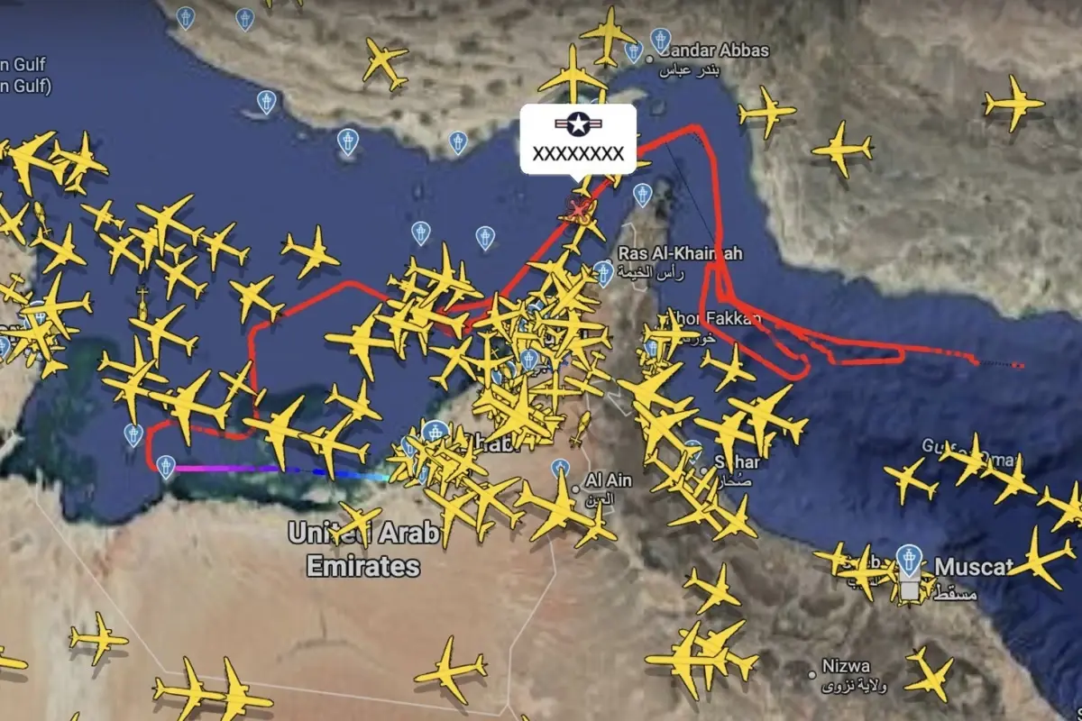 ABD'ye ait MQ-4C Triton İHA, İran kıyılarında görüntülendi