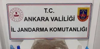 Ankara'da uyuşturucu operasyonunda 1 kişi yakalandı