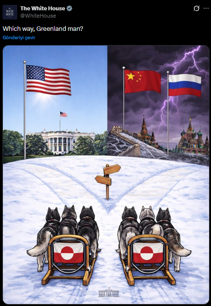 A message from the White House to the people of Greenland, 'US or Russia-China?'