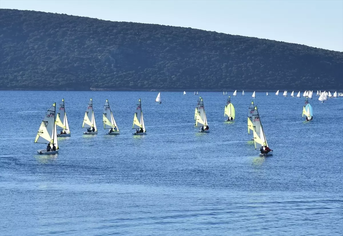 Bodrum'da 5. BODTO Mandalin Kupası Yelken Yarışları başladı
