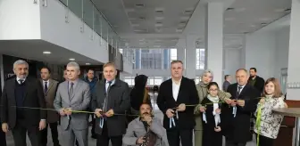 Çubuk'ta 'Posta Sanatı Sergisi' açıldı