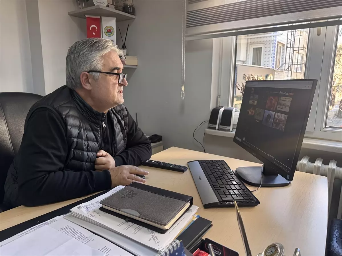 Kırklareli Ziraat Odası Başkanı Şaylan, AA'nın 'Yılın Kareleri' oylamasına katıldı