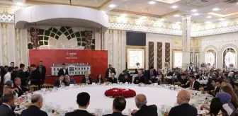 Trabzon Valiliğine atanan Vali Şahin için veda yemeği verildi