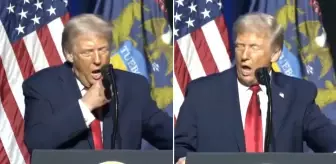 Trump Biden'ın taklidini yaptı, görüntü büyük tartışma yarattı