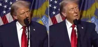 Trump, Detroit'te Biden'in öksürmesini taklit etti